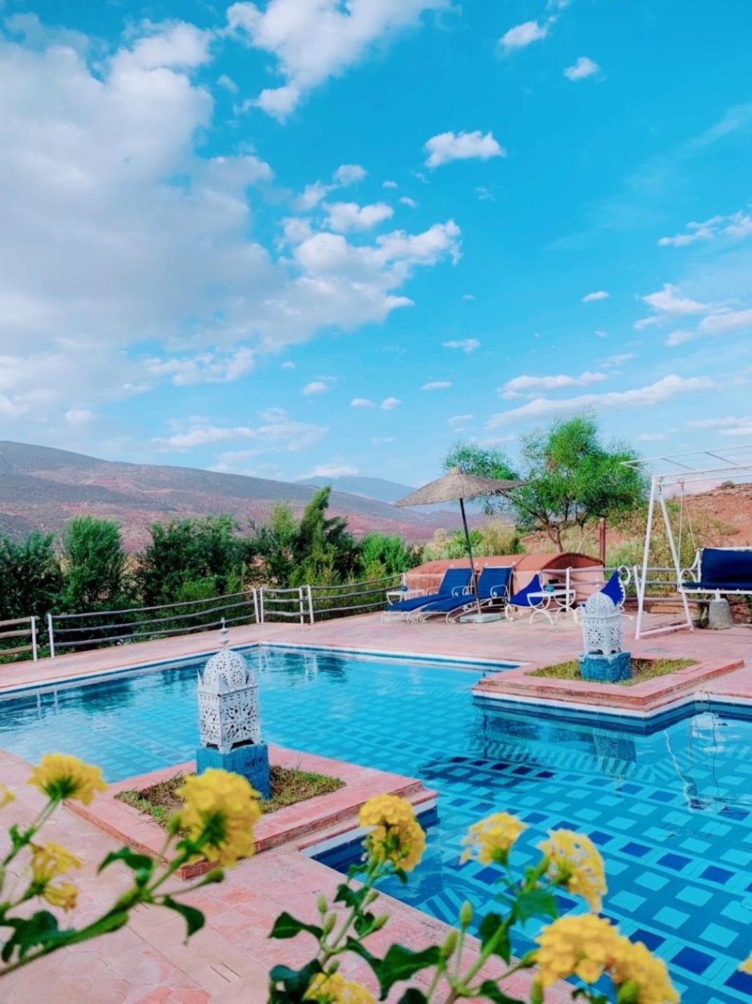 ホテル Les Jardins Yasmina Bin El-Ouidane エクステリア 写真