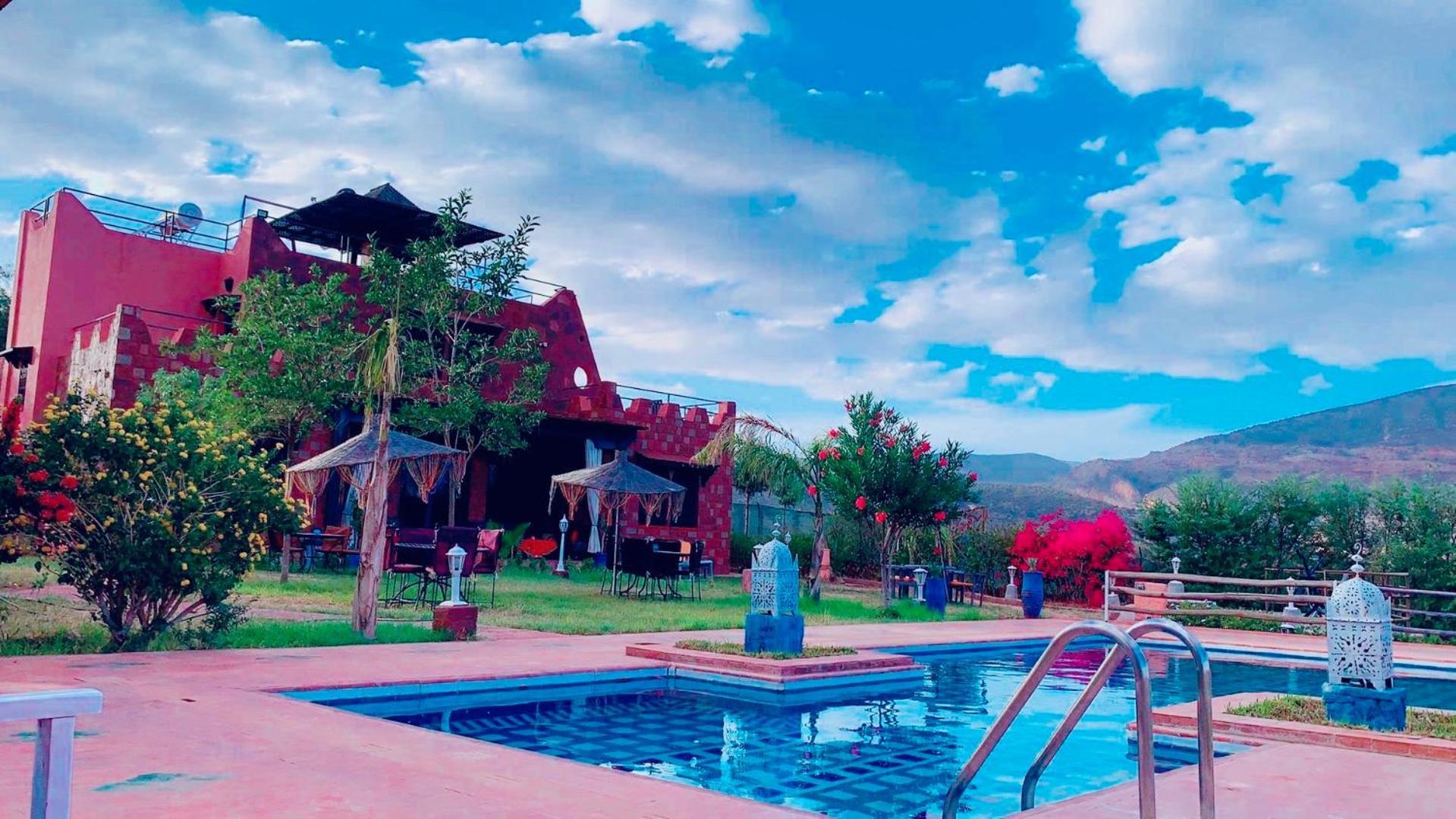 ホテル Les Jardins Yasmina Bin El-Ouidane エクステリア 写真
