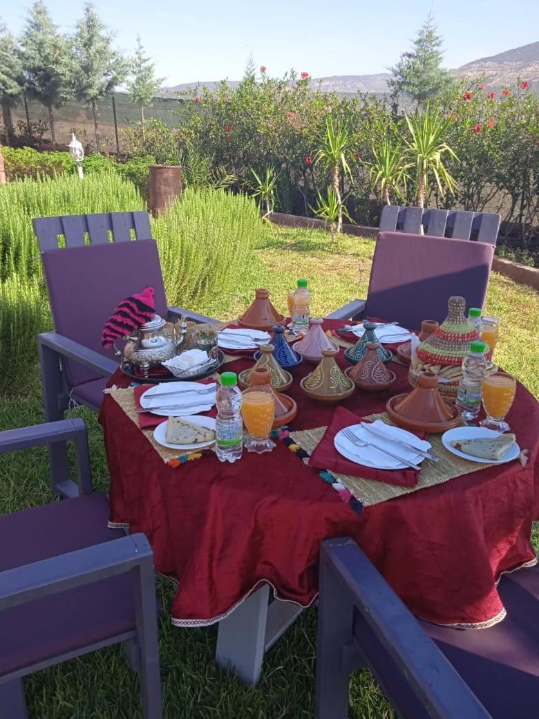 ホテル Les Jardins Yasmina Bin El-Ouidane エクステリア 写真